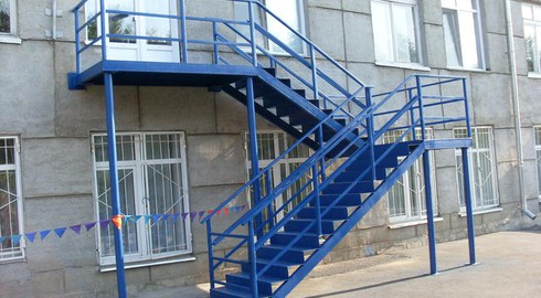 Испытание наружных пожарных лестниц