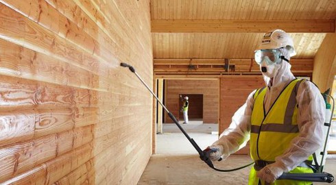 Огнезащитная обработка строительных конструкций